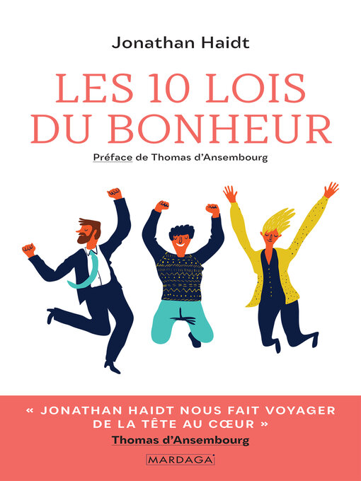 Title details for Les 10 lois du bonheur by Jonathan Haidt - Wait list